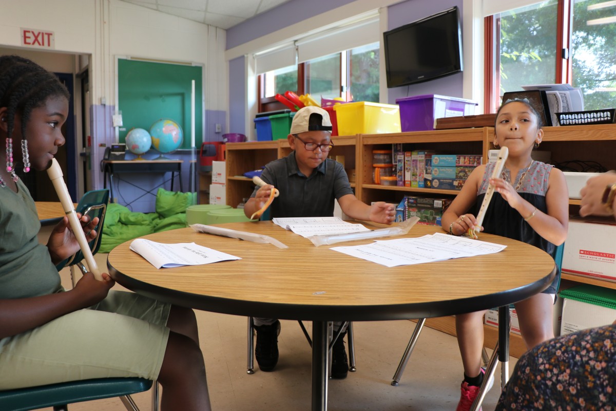 Scholars in Vails Gate ESYP are Making Sweet Music Fostertown